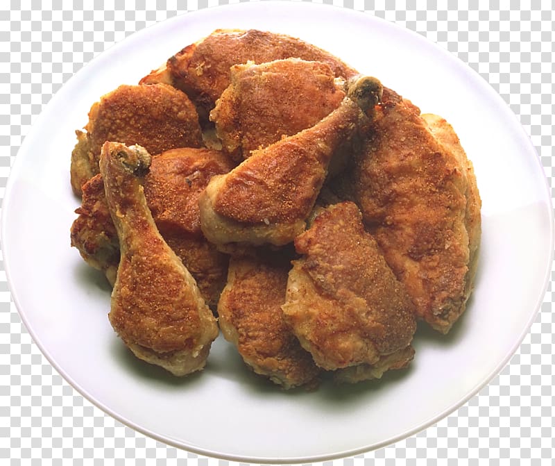 Fried chicken Chicken nugget Chicken Leg Fast food, chicken meat transparent background PNG clipart