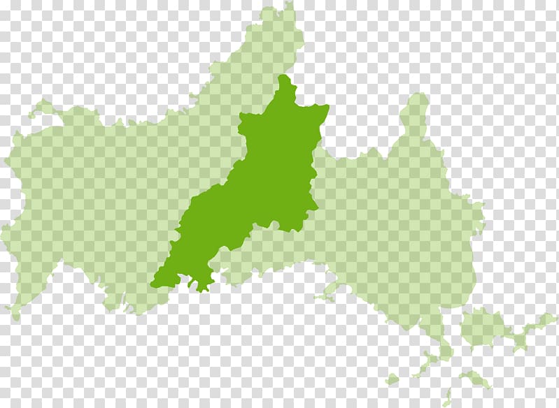 Yamaguchi Nagato Map Prefectures of Japan, map transparent background PNG clipart