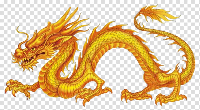 China Chinese dragon Nine-Dragon Wall Japanese dragon, China transparent background PNG clipart