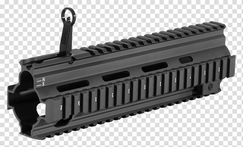 Gun barrel Heckler & Koch HK416 Assault rifle HK MR223, assault rifle transparent background PNG clipart