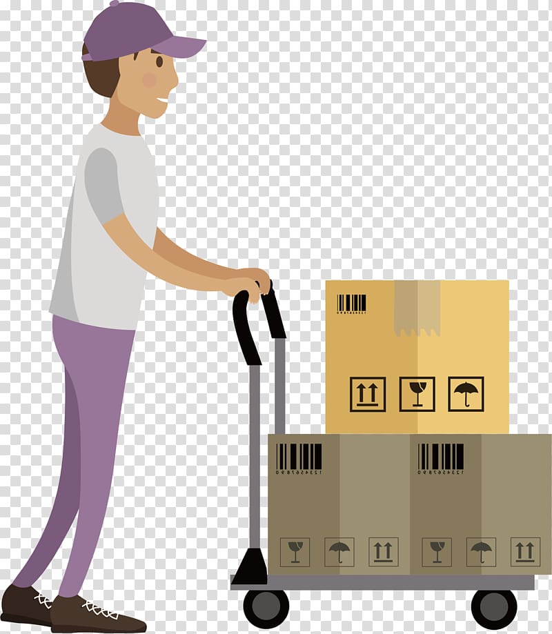 Transport Illustration, Transport the of goods transparent background PNG clipart