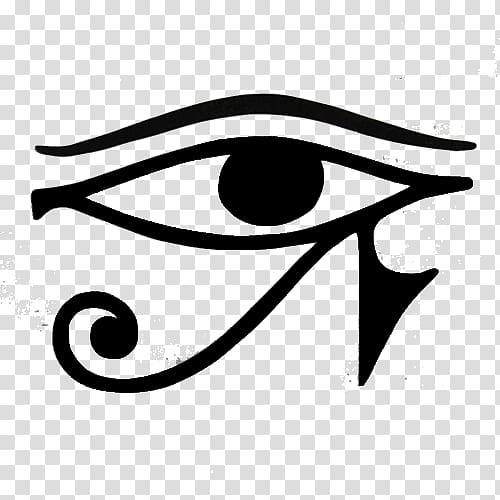 eye of horus, Ancient Egypt Eye of Ra Eye of Horus, Egyptian transparent background PNG clipart