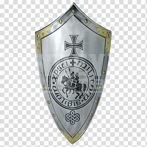 Knights Templar Shield Crusader states Crusades, Knight transparent background PNG clipart