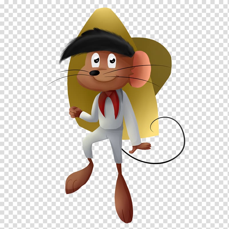 Thumb Mammal Character , Speedy Gonzales transparent background PNG clipart