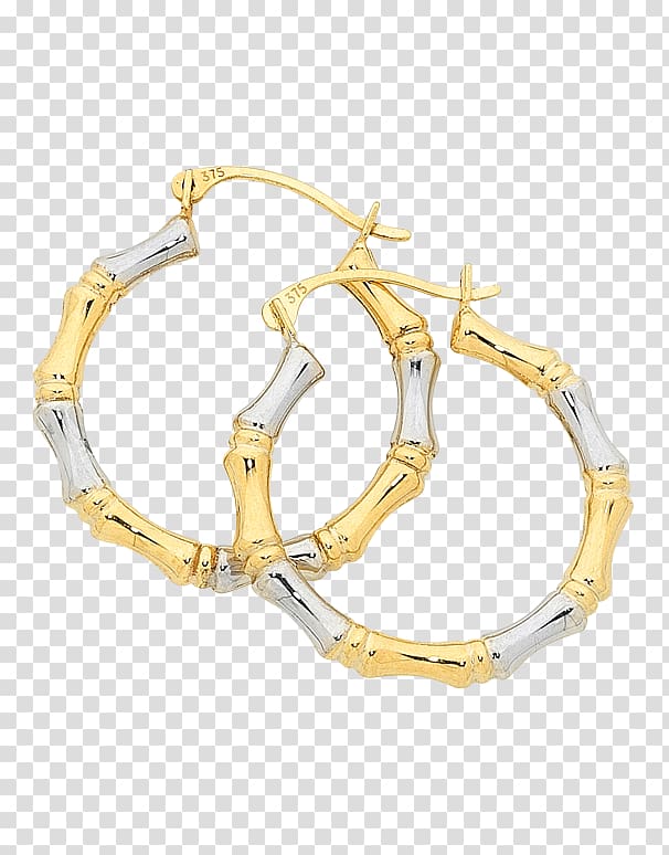 Product design 01504 Bangle Silver Body Jewellery, hoop Earrings transparent background PNG clipart