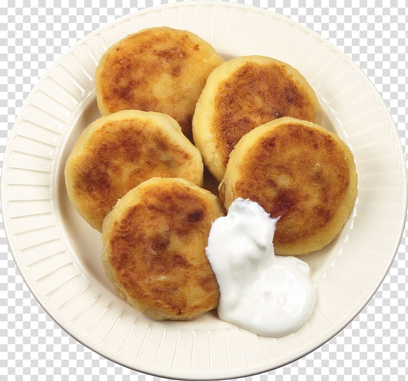 Pancake Syrniki Crumpet Pirozhki Fritter, pasteleria transparent background PNG clipart
