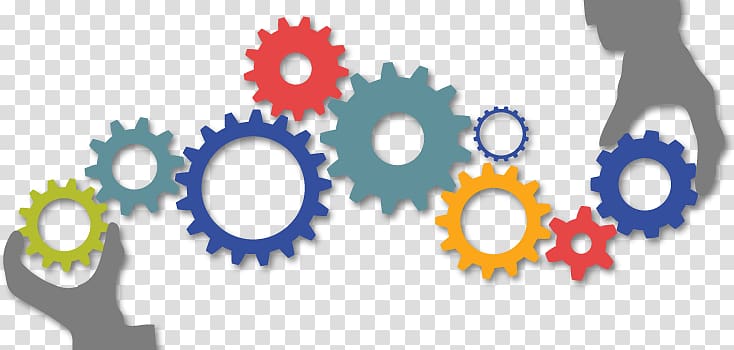 Business Service Computer, mechanical gear transparent background PNG clipart