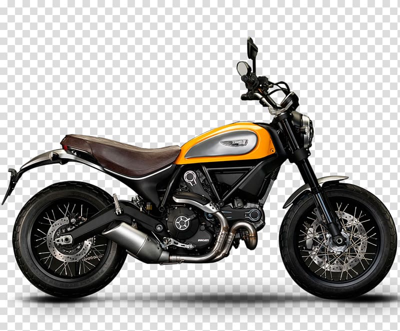 Ducati Scrambler Types of motorcycles Car, motorcycle transparent background PNG clipart