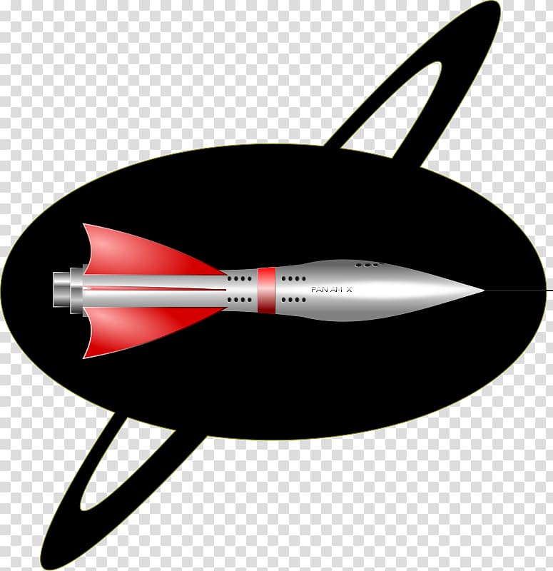 1950s Spacecraft Rocket , Cartoon Space Ships transparent background PNG clipart