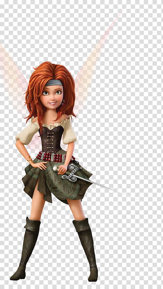 Tinker Bell and the Pirate Fairy Disney Fairies Zarina Vidia, Fairy transparent background PNG clipart