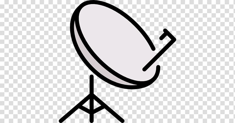 Satellite television Satellite dish Villa, communication symbol transparent background PNG clipart
