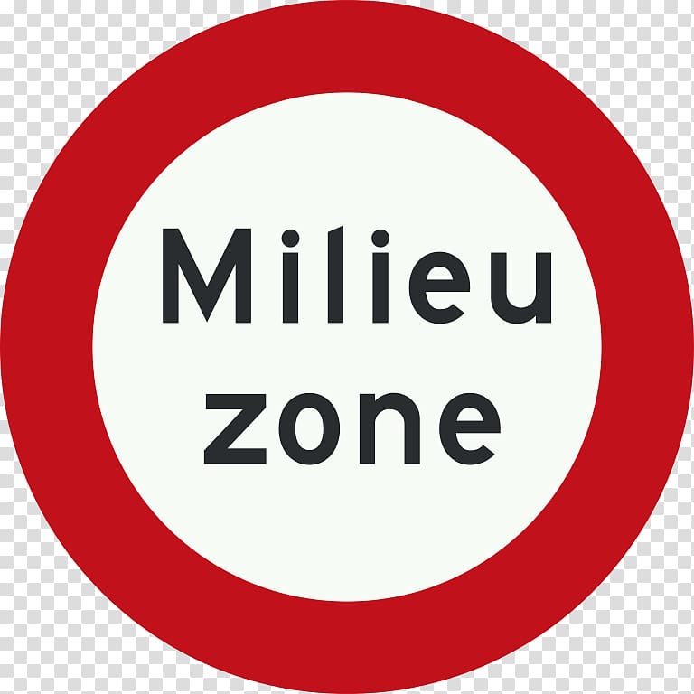 Traffic sign Bildtafel der Verkehrszeichen in den Niederlanden Milieuzone Road Truck, road transparent background PNG clipart