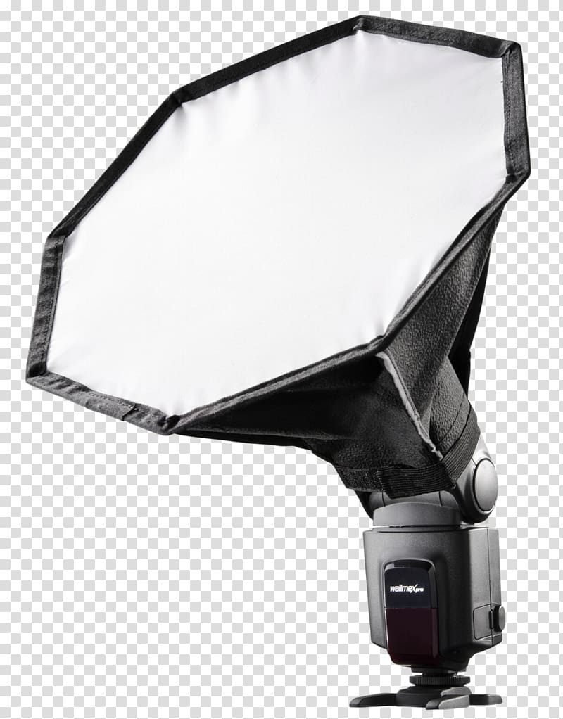 Light Softbox Camera Flashes Diffuser, octagon transparent background PNG clipart