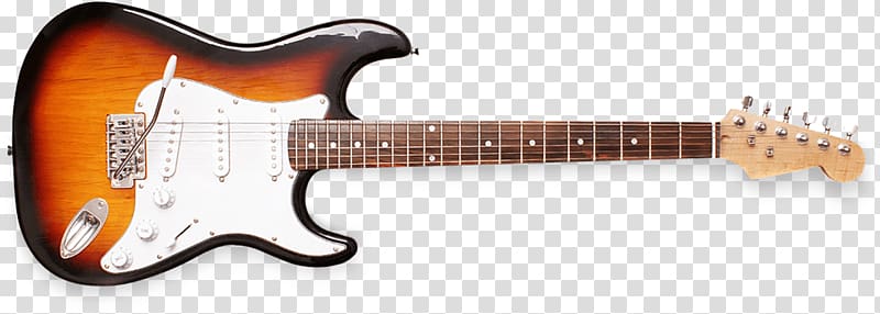 Acoustic-electric guitar Acoustic guitar Fender Stratocaster, creative guitar transparent background PNG clipart