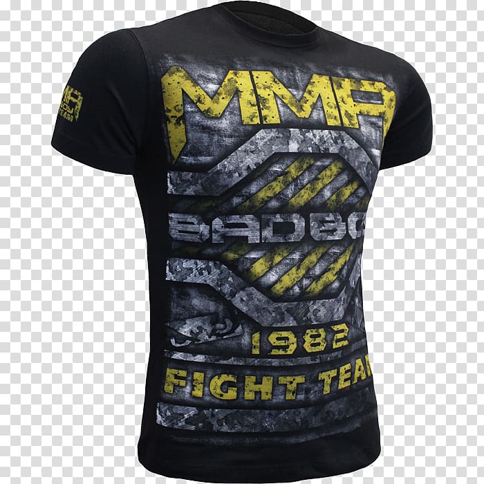 T-shirt Bad Boy Clothing Mixed martial arts, T-shirt transparent background PNG clipart