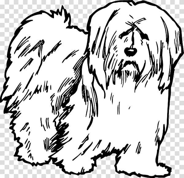 Dog breed Old English Sheepdog Yorkshire Terrier Puli Cavalier King Charles Spaniel, puppy transparent background PNG clipart