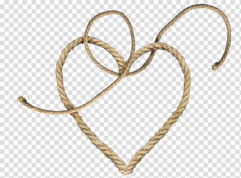 shape heart-shaped pattern rope transparent background PNG clipart