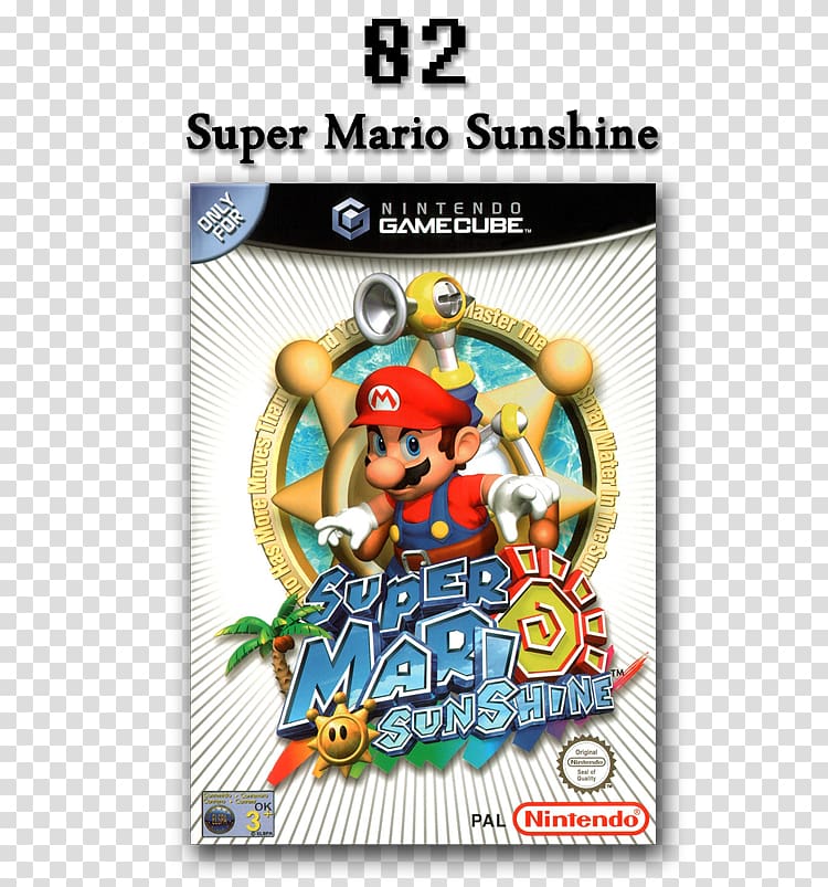 Super Mario Sunshine GameCube PlayStation 2 Super Mario Strikers, mario transparent background PNG clipart
