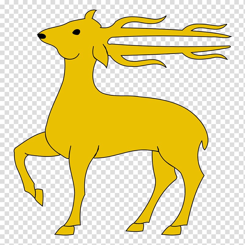 Heraldry Germany Cervo Coat of arms Deer, deer transparent background PNG clipart