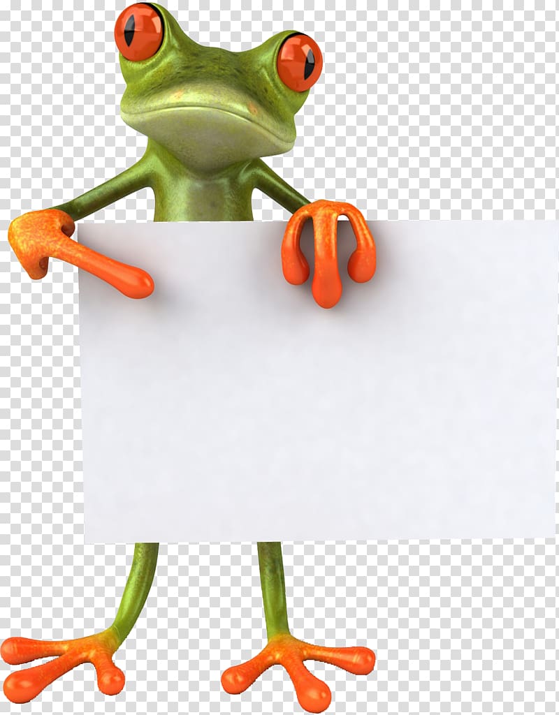 take the frog of paper transparent background PNG clipart