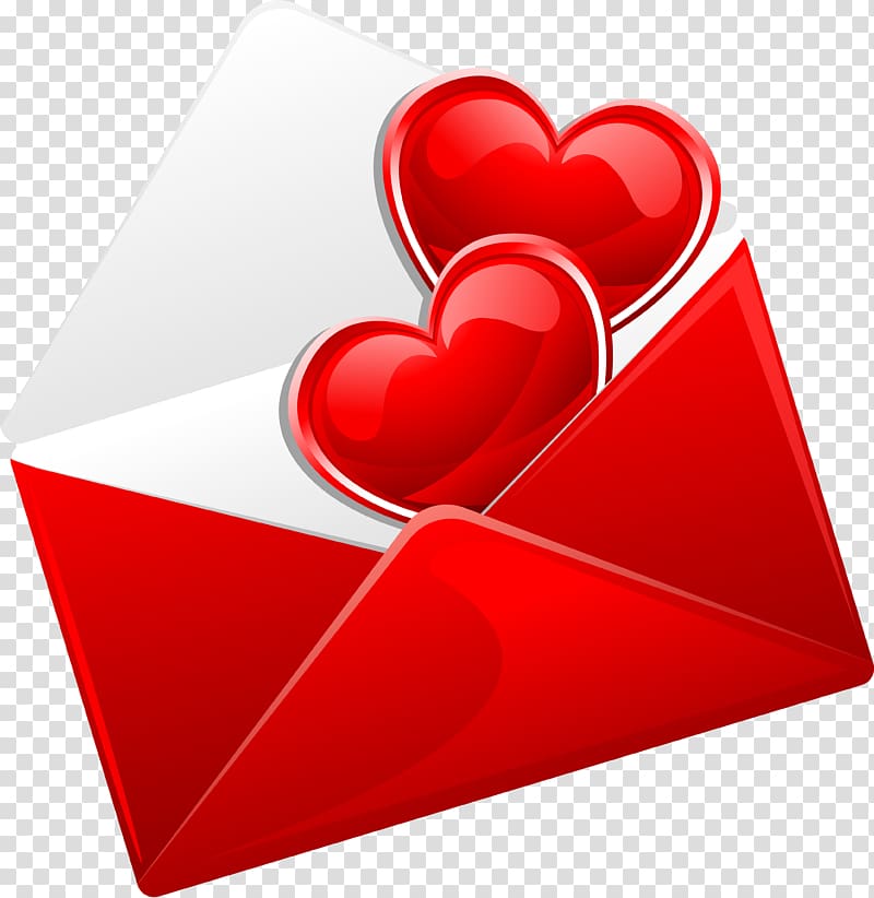 Love letter , Envelope transparent background PNG clipart