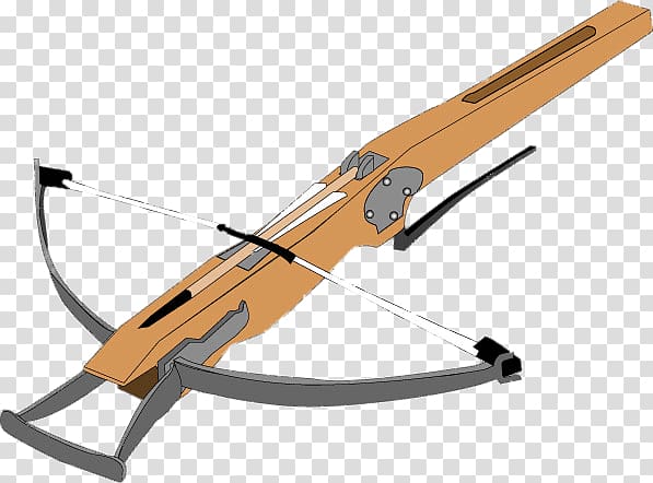 brown crossbow , Crossbow Drawing transparent background PNG clipart
