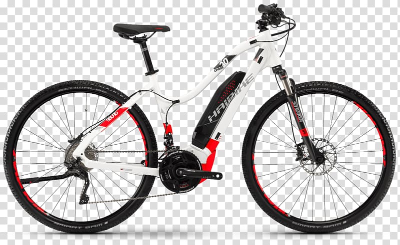 Electric bicycle Haibike Mountain bike Xtracycle, Bicycle transparent background PNG clipart