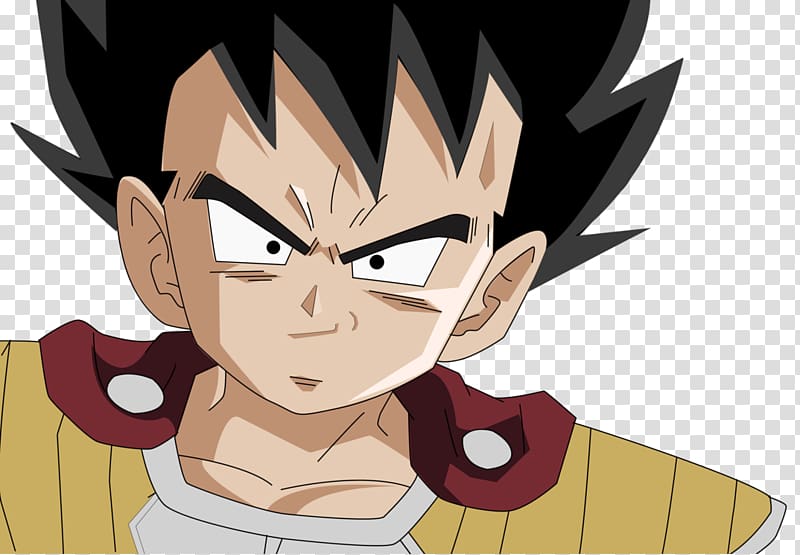 Vegeta Anime Majin Buu Goku Character, Kid paint transparent background PNG clipart