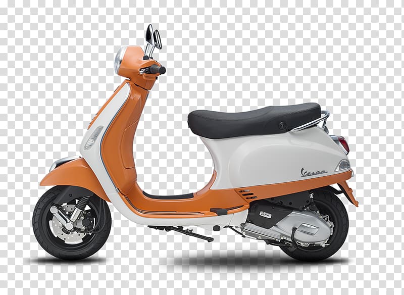 Piaggio Car Vespa LX 150 Motorcycle, car transparent background PNG clipart