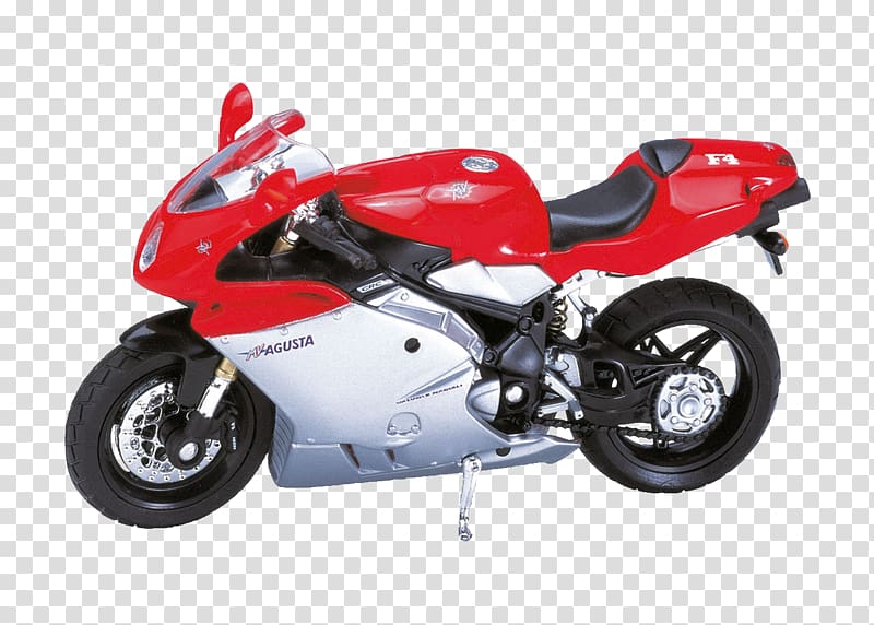 Car Motorcycle Welly Die-cast toy MV Agusta F4 series, car transparent background PNG clipart