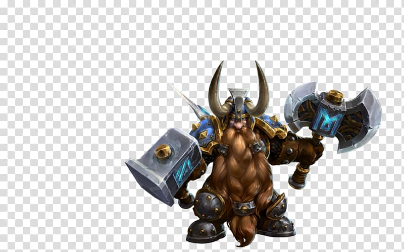 Heroes of the Storm Blizzard Entertainment Muradin Bronzebeard Character, others transparent background PNG clipart