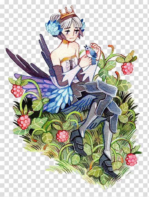 Odin Sphere Drawing Art, Cartoon flower fairy transparent background PNG clipart