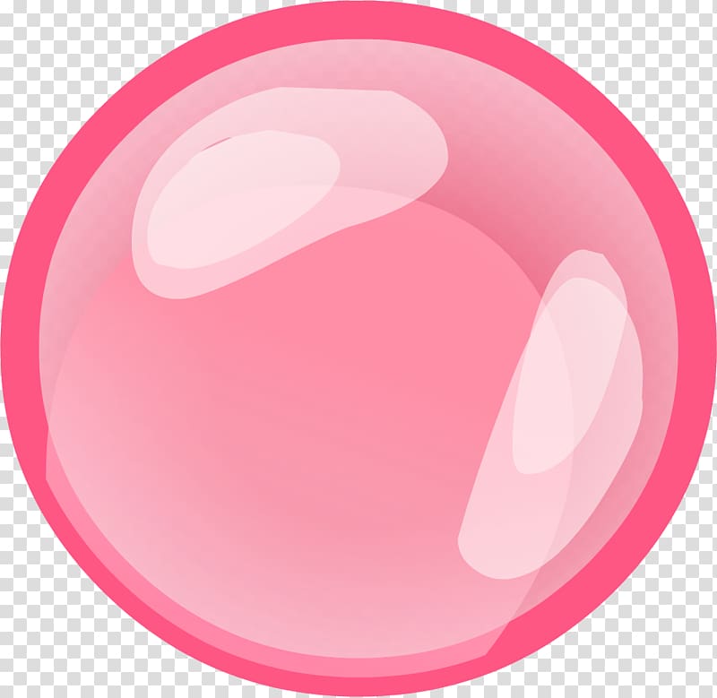 round pink illustration, Chewing gum Bubble gum Dubble Bubble Gumball machine , Chewing gum bubble free pull transparent background PNG clipart