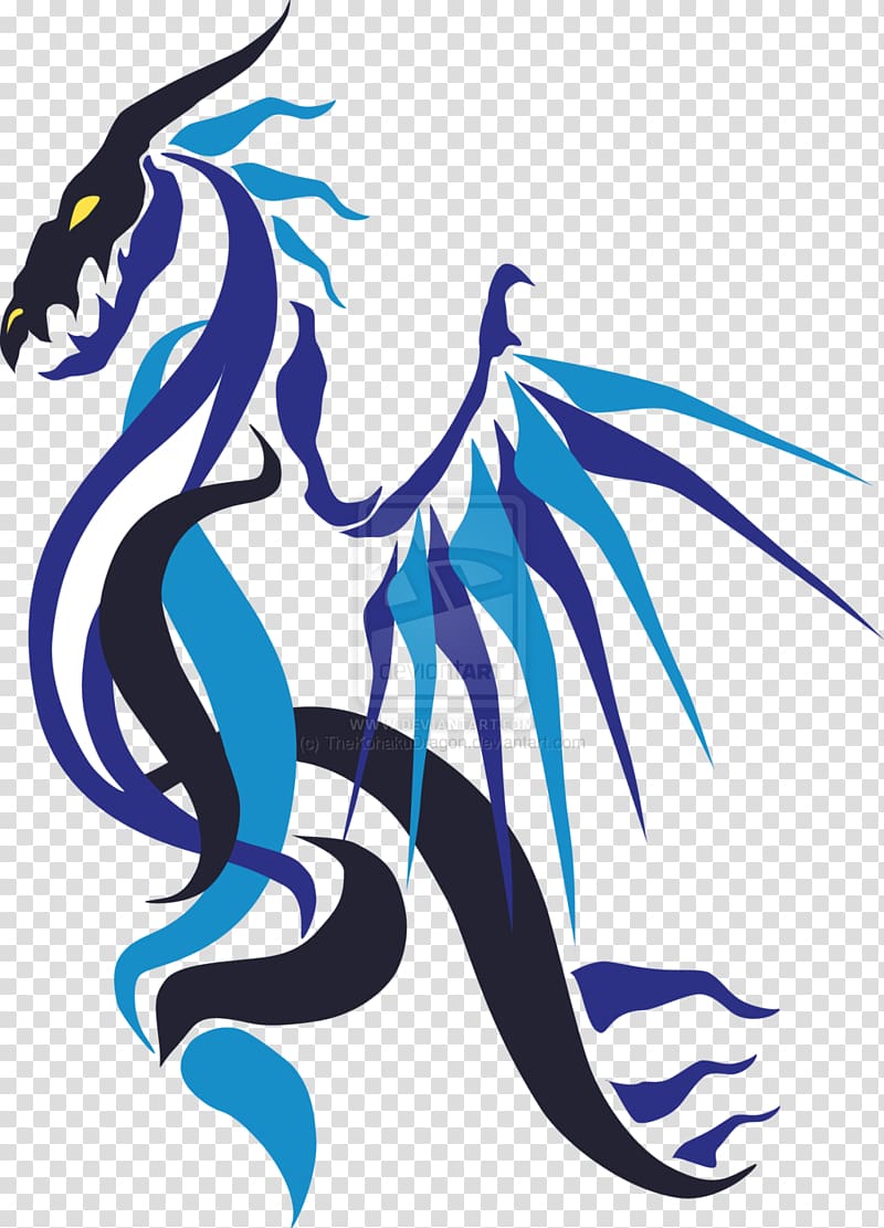 Dragon Blue Flame , blue fire transparent background PNG clipart