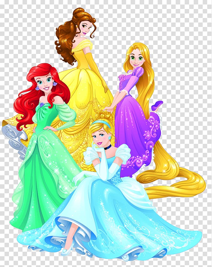 all disney princesses with tiana and rapunzel