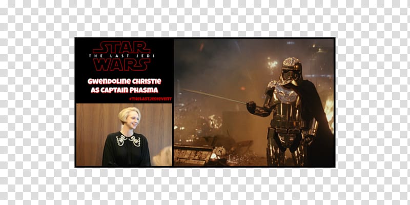 Captain Phasma Film Star Wars: The Last Jedi Entertainment, star wars transparent background PNG clipart