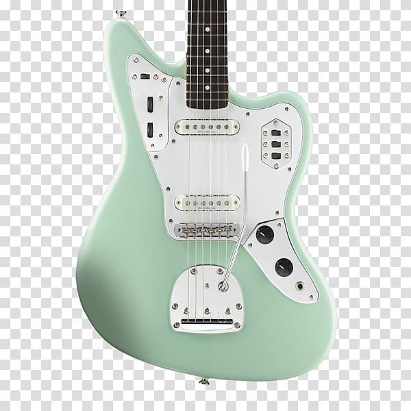 Squier Vintage Modified Jaguar Fender Jaguar Surf music Guitar, guitar transparent background PNG clipart