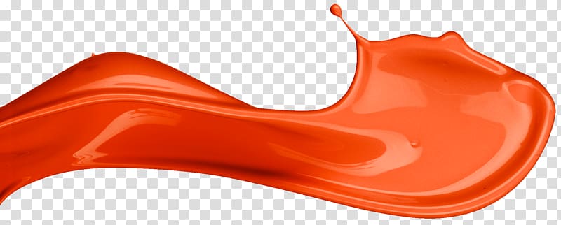 Paint Color Orange Interior Design Services Primer, color splash transparent background PNG clipart
