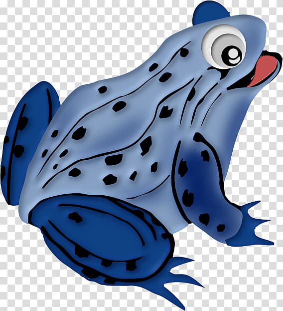 Blue poison dart frog Lithobates clamitans , frog transparent background PNG clipart