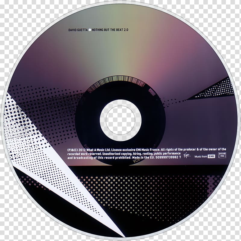 Compact disc Nothing but the Beat Album Guetta Blaster One Love, Nothing But The Beat transparent background PNG clipart