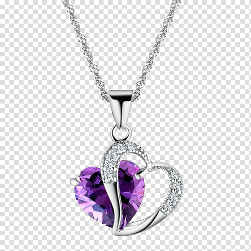 Earring Necklace Charms & Pendants Heart Jewellery, necklace transparent background PNG clipart