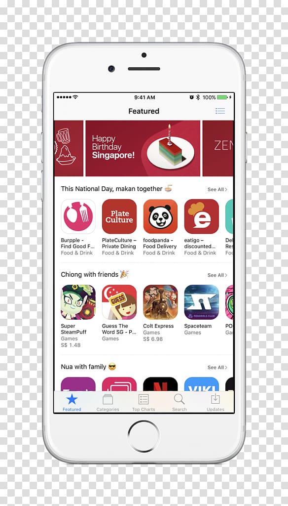 Smartphone Feature phone Apple National Day of Singapore, smartphone transparent background PNG clipart