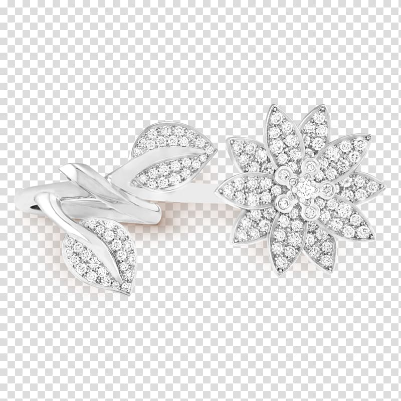 Earring Jewellery Van Cleef & Arpels Lotus Cars, poetic charm transparent background PNG clipart