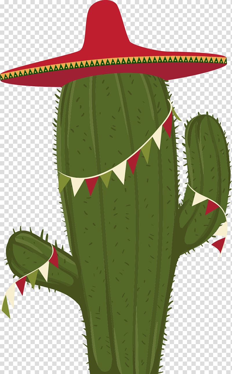 cactus illustration, Cactaceae Euclidean Saguaro, Creative cartoon cactus transparent background PNG clipart