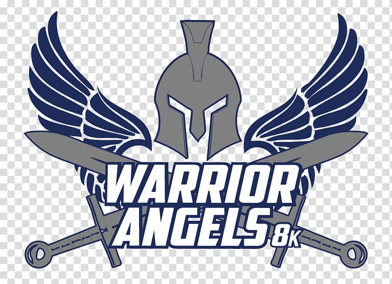 8K Run/Walk Angel Warrior Organization, warriors basketball logo design ideas transparent background PNG clipart