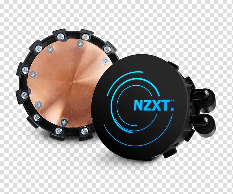 Computer Cases & Housings Computer System Cooling Parts Nzxt Water cooling Central processing unit, kraken transparent background PNG clipart