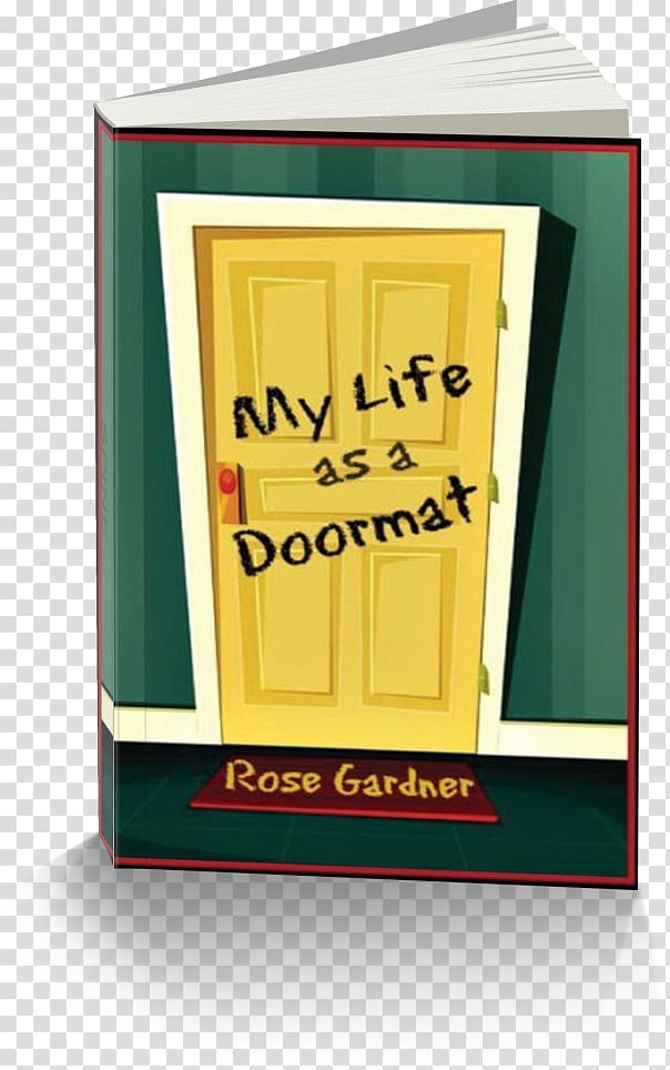 My life as a doormat Paperback, design transparent background PNG clipart