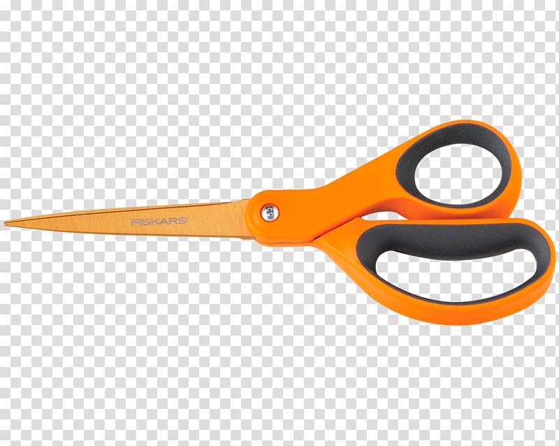 Fiskars Oyj Scissors Paper cutter Titanium, scissors transparent background PNG clipart