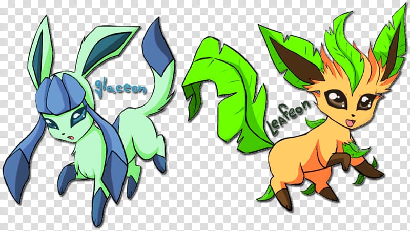 Eevee Leafeon Glaceon Evolution Pony, others transparent background PNG clipart
