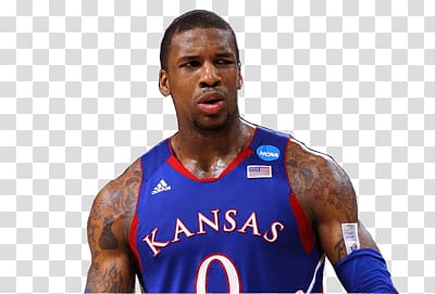 NBA player , Thomas Robinson Kansas transparent background PNG clipart
